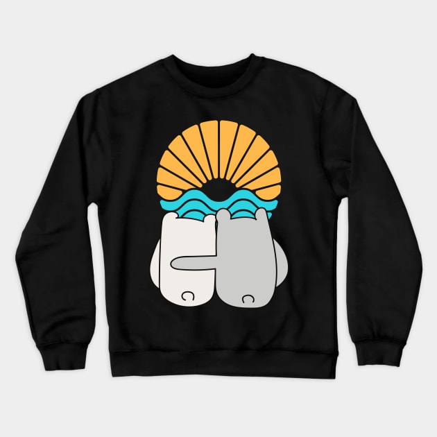 going caring Crewneck Sweatshirt by sirazgar